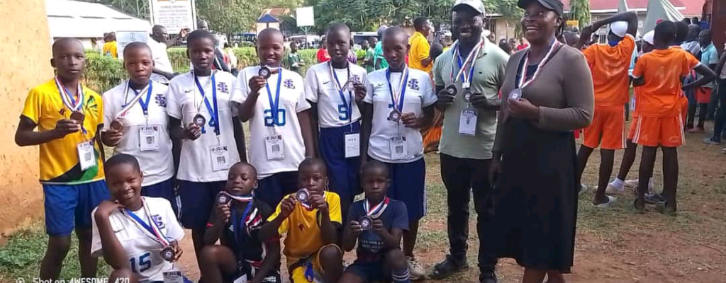 Nakasongola U12 Boys lead 2025 National Football Tournamnet at Mbarara High School